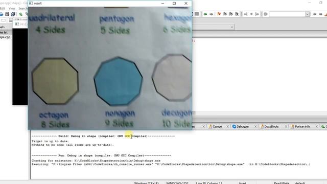 OpenCV Project - Shape Detection Using Contour Technique смотреть онлайн