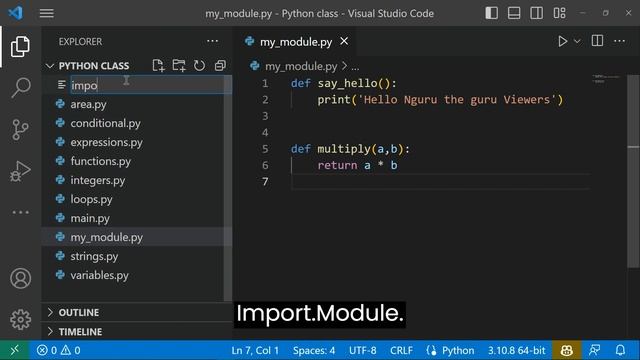 Python Functions and Modules #pythonprogramming #pythonforbeginners #pythontutorial #python
