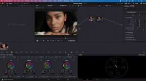 Remove shine in DaVinci Resolve 18