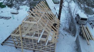 Каркасный дачный домик 8,5х5 #5