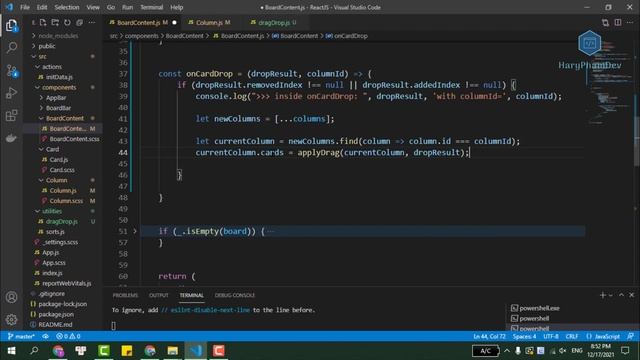 #6 DRAG & DROP COMPLETE - MERN STACK BUILD TRELLO FROM SCRATCH FOR BEGINNERS смотреть онлайн