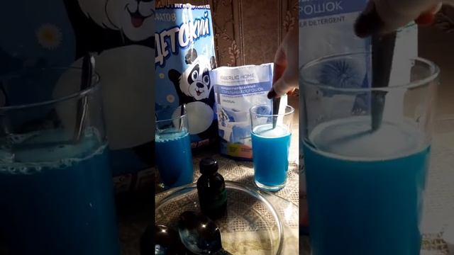 Тестим порошок из Светофора для детского белья