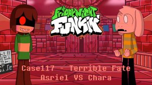 FNF Ben Drowned | Terrible Fate (Asriel VS Chara) Undertale