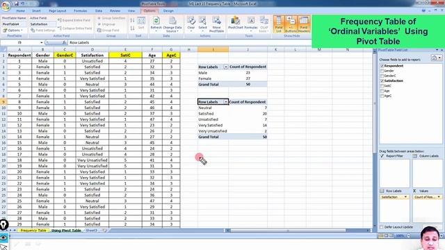 In Marathi Module-1: Lecture-10: Frequency Tables in MS-Excel and SPSS смотреть онлайн