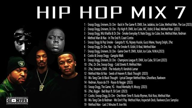 HIP HOP MIX 2023 - Snoop Dogg, Dr. Dre, Nas, 2Pac,/ Музыка 2000-х