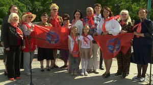 21.06.2023 Уличный концерт ВЖС "Надежда России", посвящённый юным героям-антифашистам