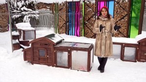 Готовый курятник супер новинка!  Красиво, удобно, недорого, легко собрать своими руками.