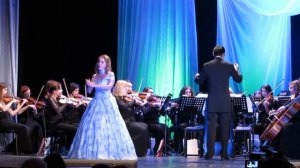 Наталья Булдышева исполняет арию на концерте, МТОиБ, 10 декабря 2016г.