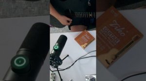 Звучание гитары Natasha Black Hole с цветными струнами ZIKO-DA-012