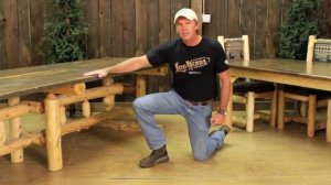 Log Furniture Series - Log Dining Table Design Options