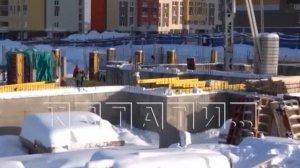 Два новых детсада строятся в микрорайоне Новая Кузнечиха