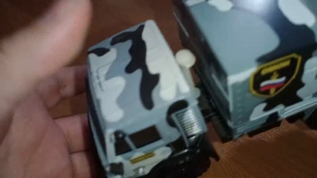 Обзор масштабной модели Камаз ОМОН.mp4 смотреть онлайн