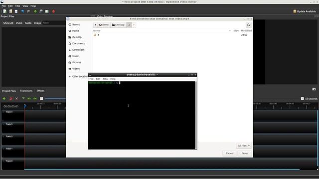 Openshot infinite loop bug - Ubuntu Linux resolution смотреть онлайн