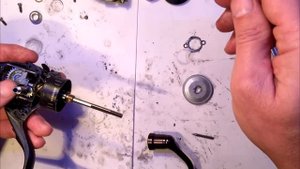 Ремонт (г/п) катушки DAIWA BG 3000 ,без копейки денег,своими руками!