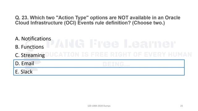 1Z0-1084-2022 practice questions | OCI developer associate смотреть онлайн