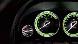 Honda Prelude 5th gen Vtec VTI gauge cluster testing Ace Orion project