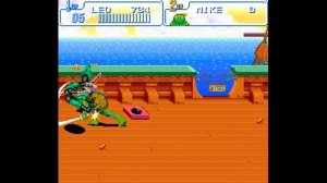 Teenage Mutant Ninja Turtles: Turtles in Time. SNES. No Damage Walkthrough (Hard Mode)