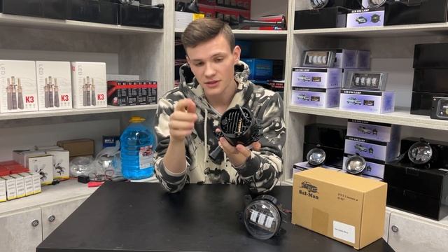 Обзор на светодиодные Противотуманные фары Sal-Man, для Mercedes-Benz смотреть онлайн