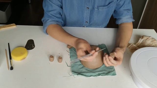 Мастер-класс Кружка котик Часть 3 : делаем лапки