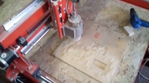 Станок с чпу из фанеры.