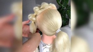 Как сделать прическу для девочки. Простая и быстрая причёска. #hairstyle Прическа на каждый день