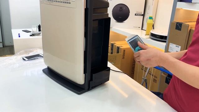 Máy lọc không khí Hitachi EP - A5000 Made in Japan смотреть онлайн