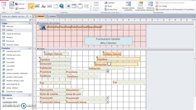 Gestión Formularios