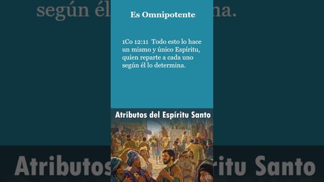 Seis atributos del Espíritu Santo  #Hedjusan