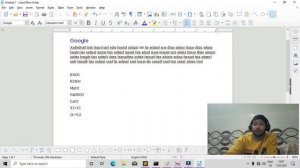 Libre Office Writer #2