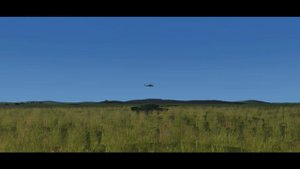 Ми-24 атакует (солнце низко). Часть 2 | Игра новый авиасимулятор «Крыло-Гром» (Wing-Thunder)