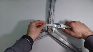 Крестовина барабана Indesit 210138818 для стиральной машины б/у