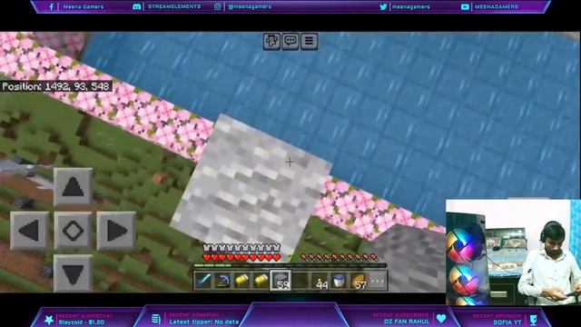 Minecraft Smp Season 2 java & bedrock | day 11 | #MeenaGamers #minecraft смотреть онлайн