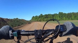 Поездка в лес на электросамокате White Siberia Luna  Заехал в дебри. Часть 1