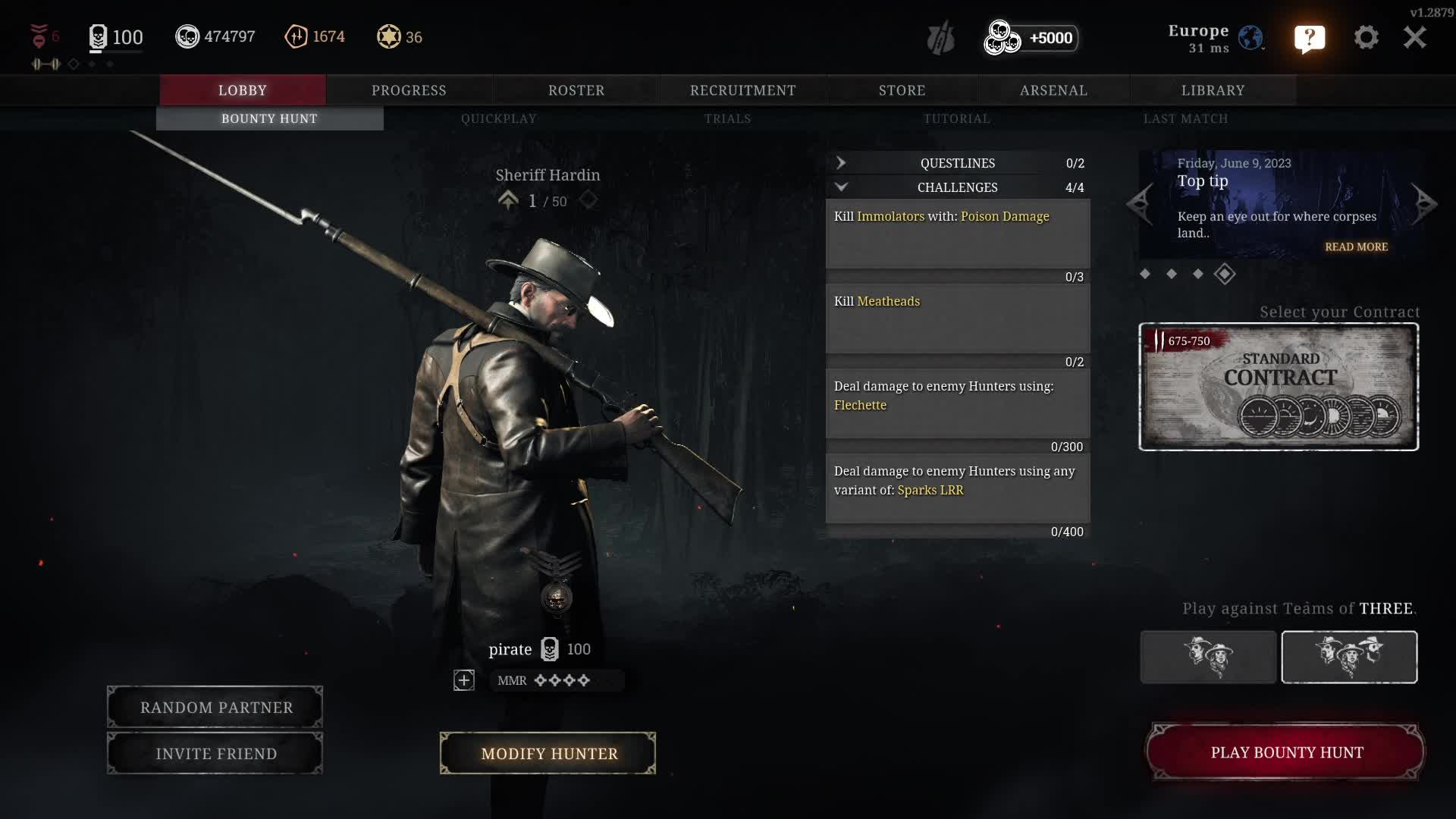 Hunt showdown статистика стим фото 18