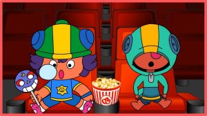 МУЛЬТИК БРАВЛ СТАРС - ЛЕОН ПРОТИВ СЭНДИ