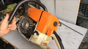 Stihl МS-440 Заклинило стартер и плохо заводится?!Да ну?!)