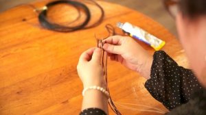 Мастер-класс «Изготовление тымырдайы. Плетение из конского волоса»