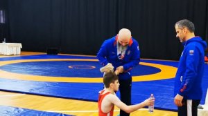 Ильяс Дакаев (Чечня) - Дзуев Аслан (КБР). Финал первенства СКФО по греко-римской борьбе среди юноше