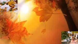 Осенние пейзажи. Дети и осень фото