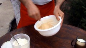 Куриные ножки в кляре в казане на костре!