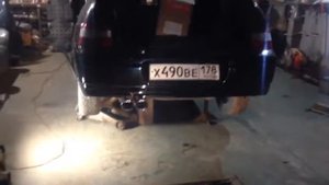 Первый запуск ваз 21123 купе на валах стольников 9.15 и выхлоп remus!!!