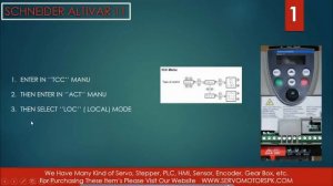 ALTIVAR 11 LEARNING | HOW TO SET INTERNAL AND EXTERNAL IN ALTIVAR 11 VFD | ALTIVAR 11 VFD RUN