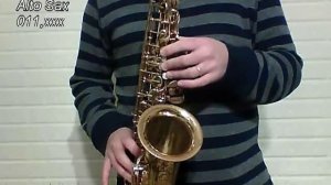 Yamaha YAS 62 Alto Sax 011xxx