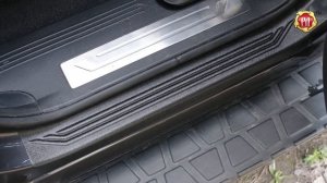 Накладки на внутренние пороги дверей KIA Mohave (russ-artel.ru)