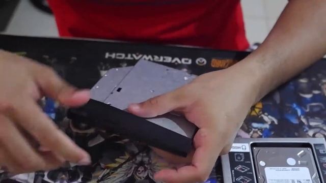 Caddy installation in Asus RoG GL552vw. смотреть онлайн