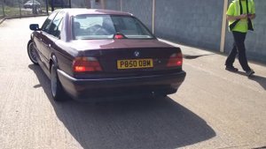 bmw e38 735i sound