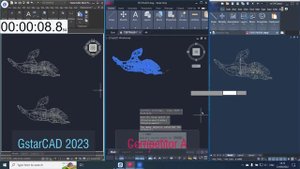 GstarCAD 2023 - Performance Comparison with other CAD