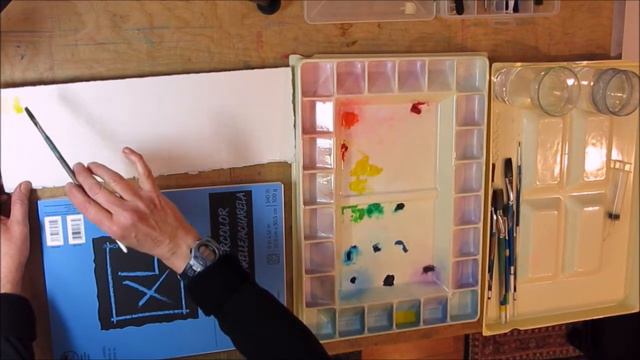 Introductory Watercolours Part 1: Colour Mixing смотреть онлайн