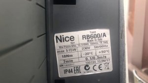Nice ROBUS RB600 120 тысяч циклов