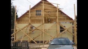 Деревянные строительные леса своими руками